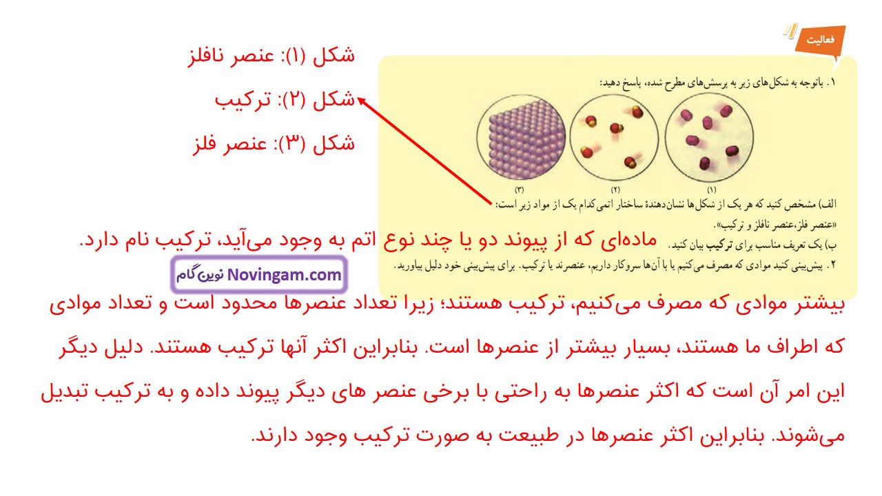 جواب صفحه ۲۰ و ۲۱ علوم هفتم قسمت اول