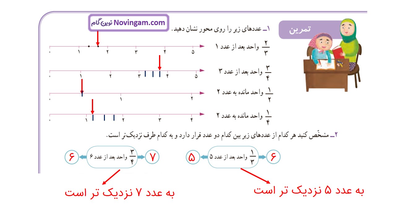 جواب صفحه ۵۱ ریاضی سوم ⭐️ [ حل کامل تمرین و کامل کن ]