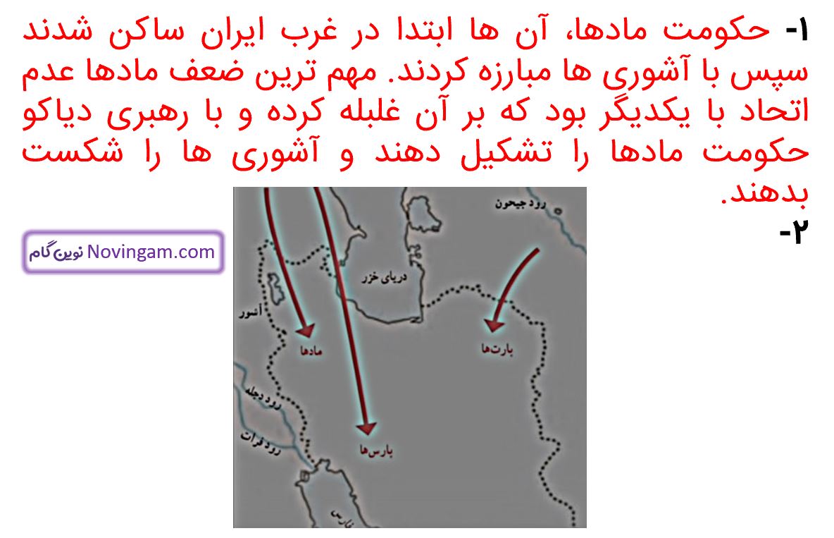 جواب فعالیت صفحه 56 مطالعات چهارم قسمت 2