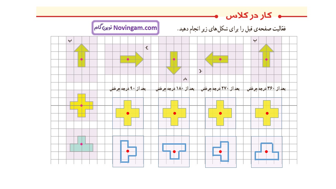 جواب صفحه ۷۱ ریاضی ششم قسمت اول