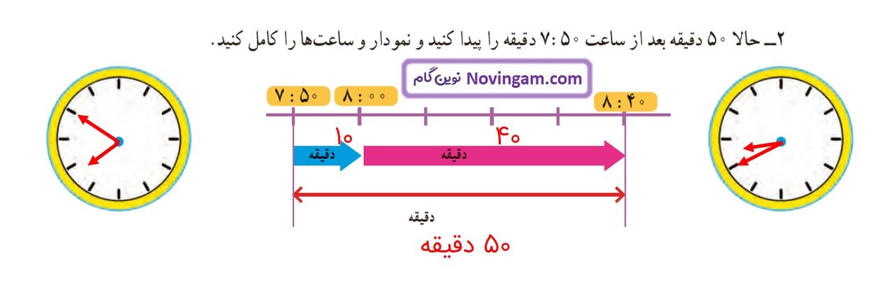 جواب صفحه ۸۶ ریاضی چهارم قسمت دوم
