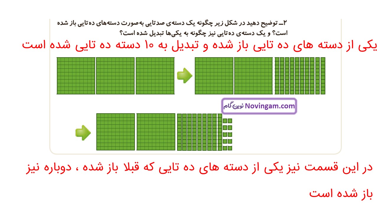 جواب صفحه ۹۳ ریاضی دوم قسمت دوم