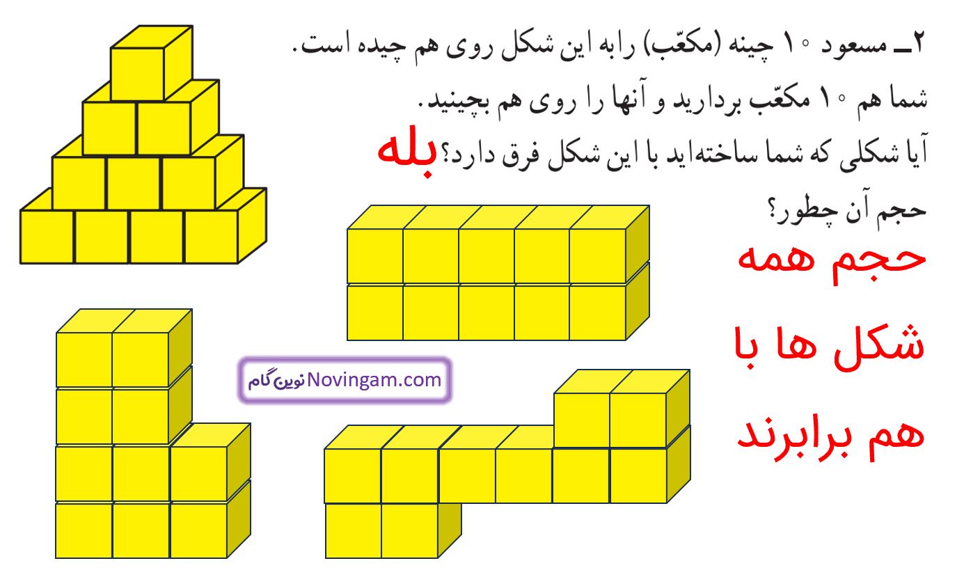 جواب فعالیت صفحه 113 ریاضی پنجم قسمت 2