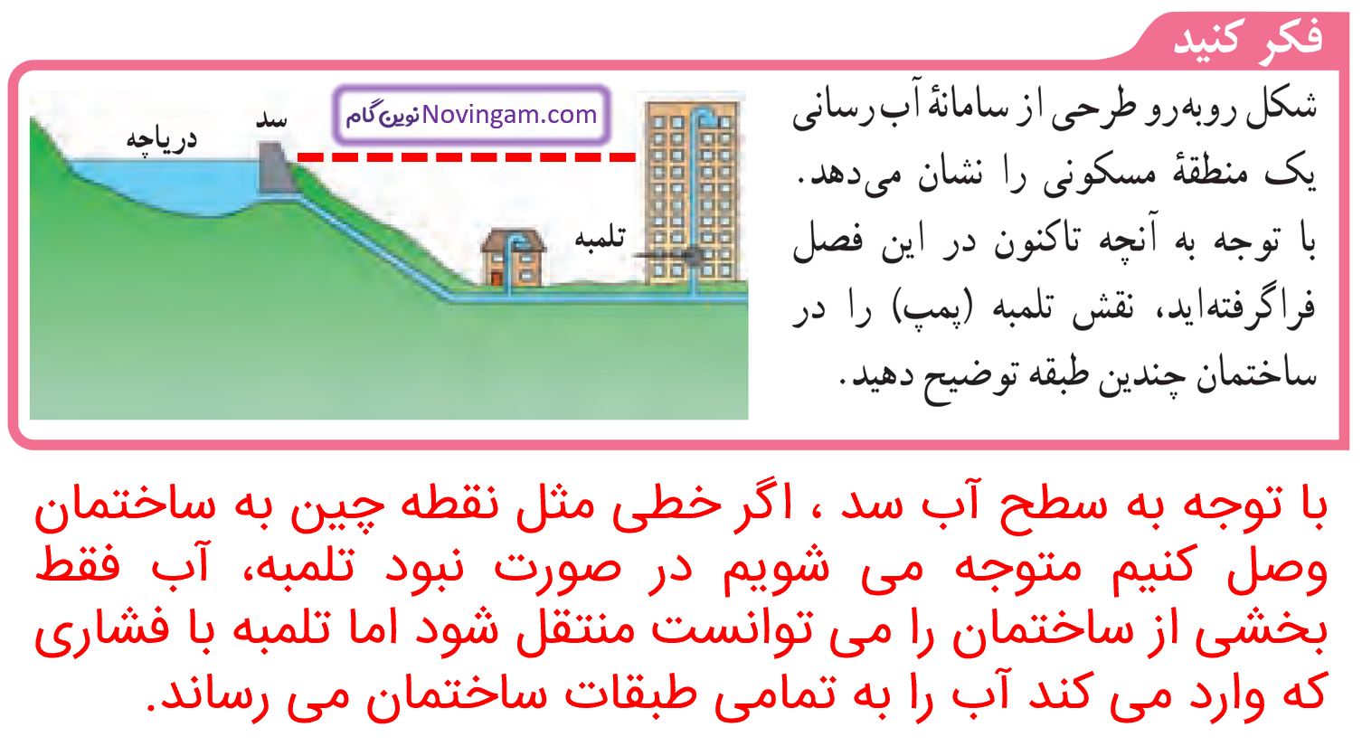 جواب فکر کنید صفحه 88 علوم نهم