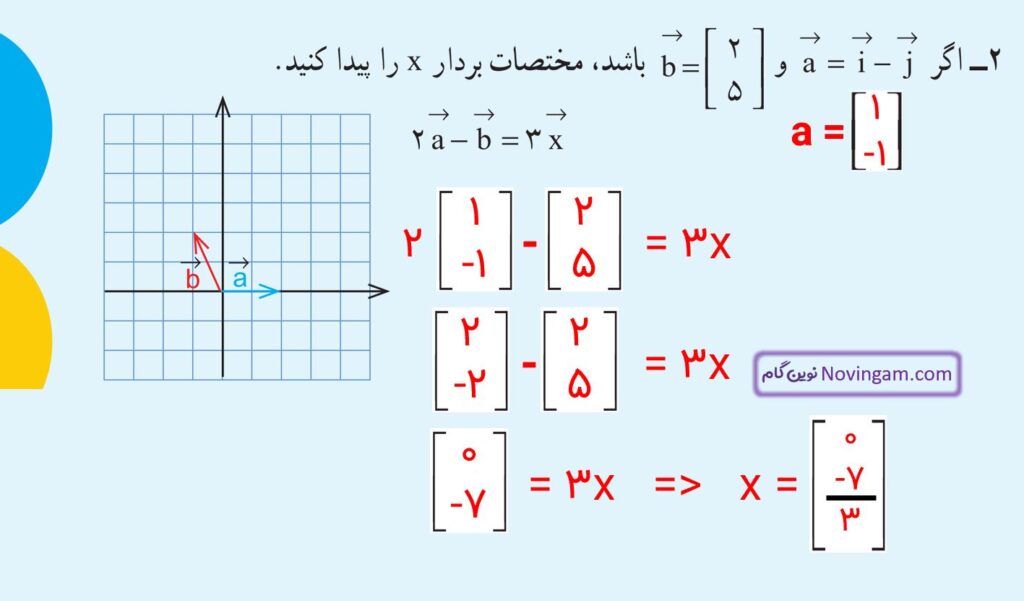 جواب مرور فصل 5 صفحه 82 ریاضی هشتم قسمت 2
