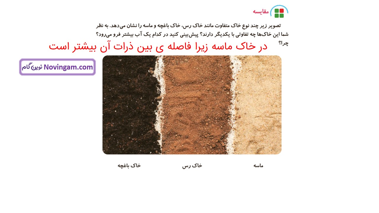 جواب صفحه ۵۴ و ۵۵ علوم سوم قسمت چهارم