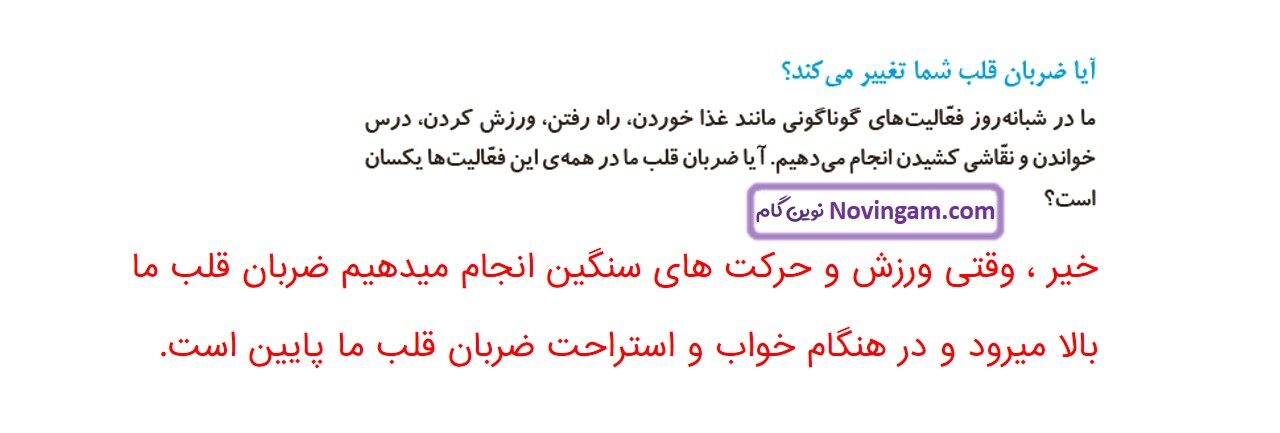 جواب صفحه ۸۸ و ۸۹ علوم چهارم قسمت دوم