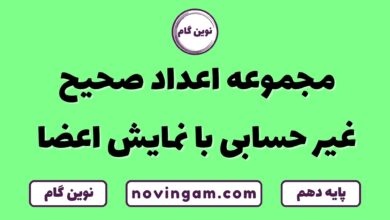 اعداد صحیح غیرحسابی