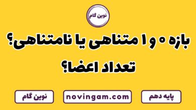 بازه صفر و یک متناهی یا نامتناهی