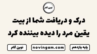 درک و دریافت شما از بیت یقین مرد را دیده بیننده کرد