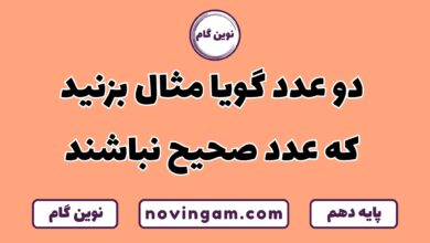 دو عدد گویا که صحیح نباشد