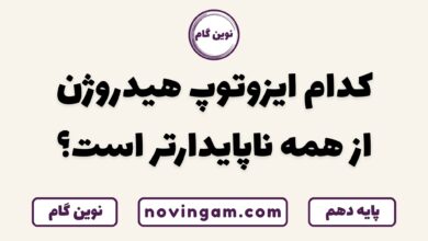ناپایدارترین ایزوتوپ هیدروژن