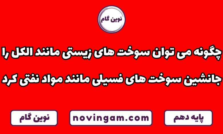 چگونه سوخت زیستی را جانشین فسیلی کرد