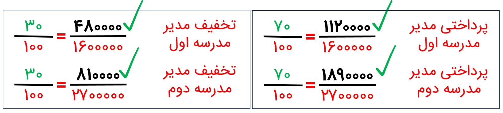 ریاضی پنجم صفحه ۶۲ با جواب