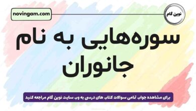 سوره‌هایی به نام جانوران هدیه پنجم