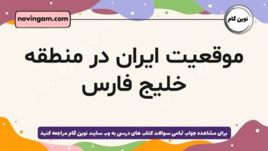 موقعیت ایران در منطقه خلیج فارس