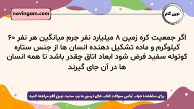اگر جمعیت کره زمین ۸ میلیارد نفر جرم میانگین هر نفر ۶۰ کیلوگرم و ماده تشکیل دهنده انسان ها از جنس ستاره کوتوله سفید فرض شود ابعاد اتاق چقدر باشد تا همه انسان ها در آن جای گیرند