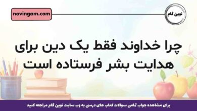 چرا خداوند فقط یک دین برای هدایت بشر فرستاده است