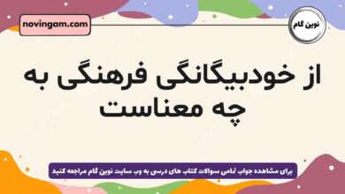 از خودبیگانگی فرهنگی به چه معناست