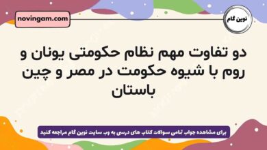 دو تفاوت مهم نظام حکومتی یونان و روم با شیوه حکومت در مصر و چین باستان