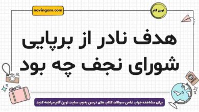 هدف نادر از برپایی شورای نجف چه بود