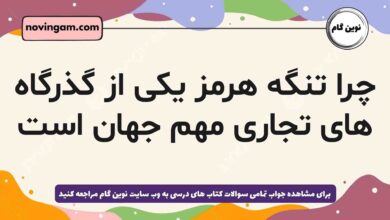 چرا تنگه هرمز یکی از گذرگاه های تجاری مهم جهان است