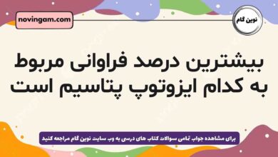 بیشترین درصد فراوانی مربوط به کدام ایزوتوپ پتاسیم است