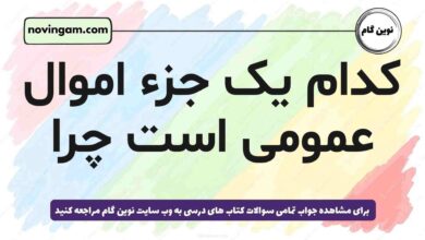 کدام یک جزء اموال عمومی است چرا