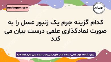 کدام گزینه جرم یک زنبور عسل را به صورت نمادگذاری علمی درست بیان می کند